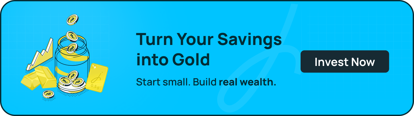 Invest in digital gold online with small amounts in India