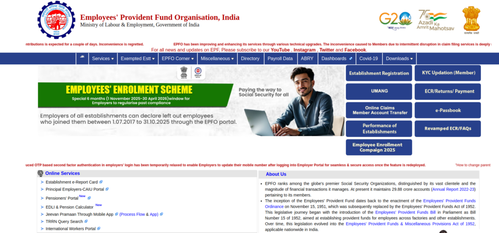 Visit EPF website