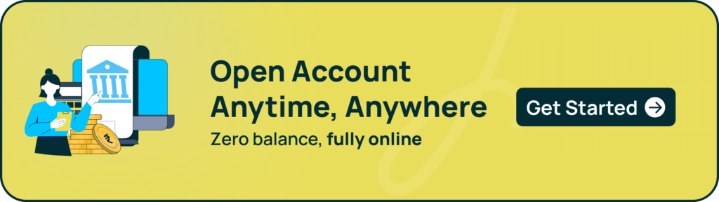open a zero balance savings account online