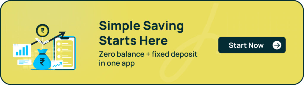 Open zero balance savings account and start saving easily in India